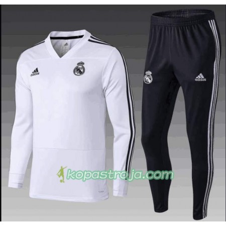 Real Madrid Tränings Sweatshirtställ Vit 2018/19